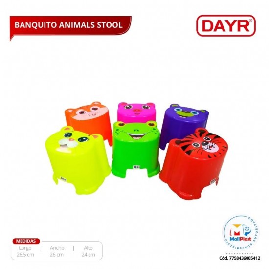 Banquito Animals Stool