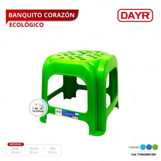 Banquito Corazon Ecologico