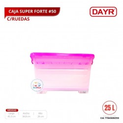 Caja Super Forte #50 Con Ruedas