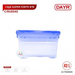 Caja Super Forte #70 Con Ruedas