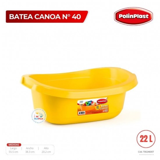 BATEA CANOA N° 40