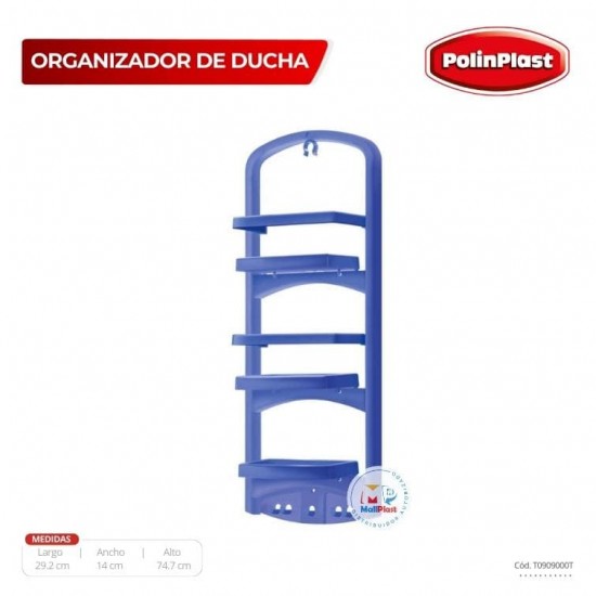 ORGANIZADOR DE DUCHA POLIN