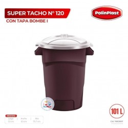 SUPER TACHO N° 120 C/TAPA BOMBE I