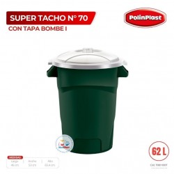 SUPER TACHO N° 70 C/TAPA BOMBE I