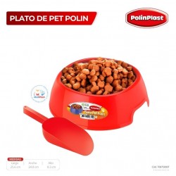 PLATO DE PET POLIN