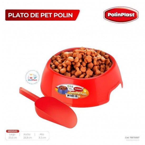 PLATO DE PET POLIN