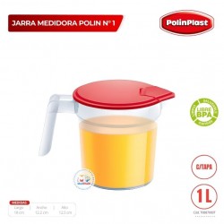 JARRA MEDIDORA POLIN N° 1 C/TAPA