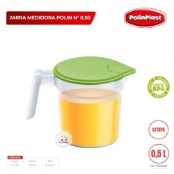 JARRA MEDIDORA POLIN N° 0.50 C/TAPA