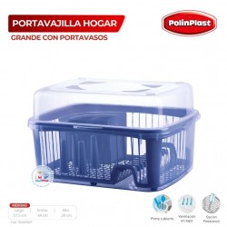 PORTAVAJILLA HOGAR GRANDE C/PORTAVASOS