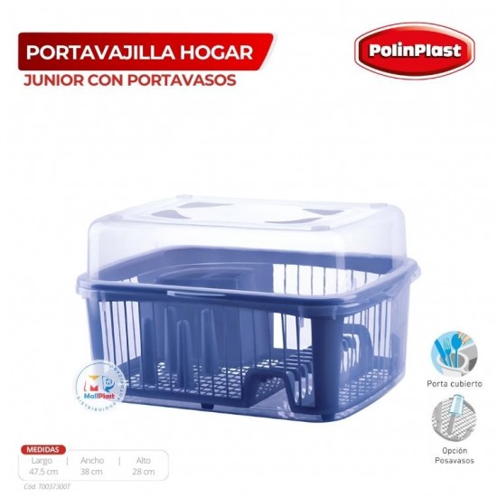 PORTAVAJILLA HOGAR JUNIOR C/PORTAVASOS