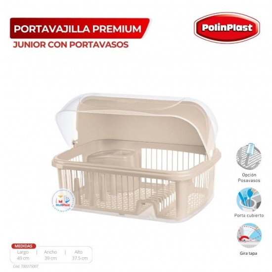 PORTAVAJILLA PREMIUM JUNIOR C/PORTAVASOS