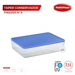 TAPER CONSERVADOR FREZZER N° 8