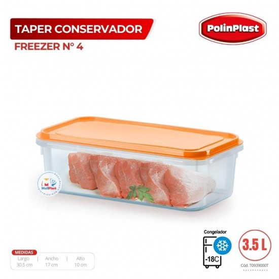 TAPER CONSERVADOR FREEZER N° 4