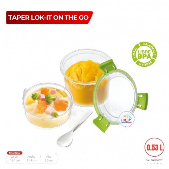 TAPER LOK-IT ON THE GO