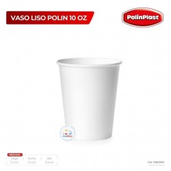 VASO LISO POLIN 10 OZ