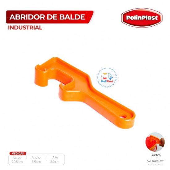 ABRIDOR DE BALDE INDUSTRIAL