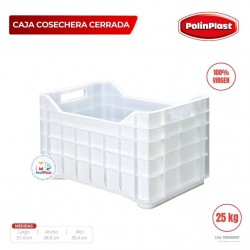 CAJA COSECHERA CERRADA INDUSTRIAL 100 VIRGEN