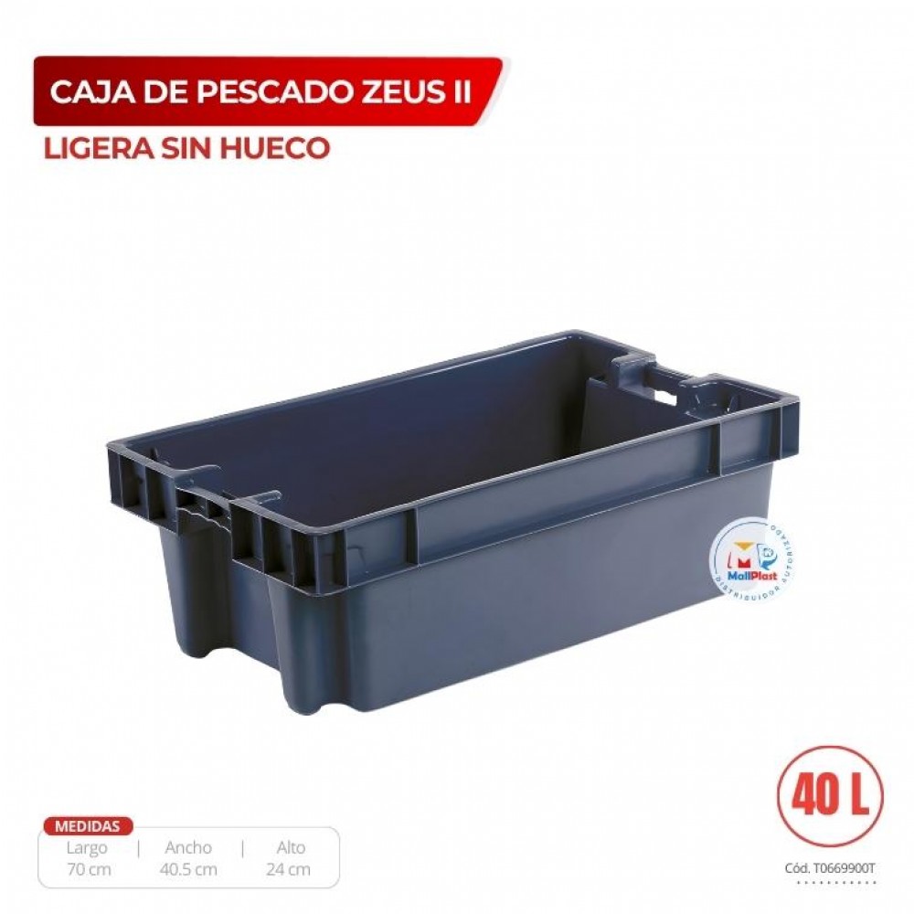 CAJA DE PESCADO ZEUS II LIGERA S/HUECO