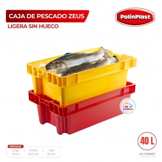 CAJA DE PESCADO ZEUS LIGERA S/HUECO