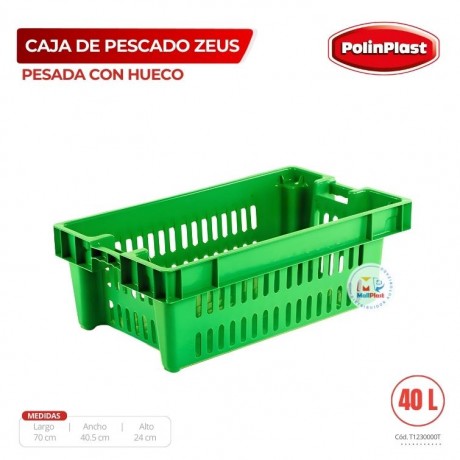 CAJA DE PESCADO ZEUS PESADA C/HUECO