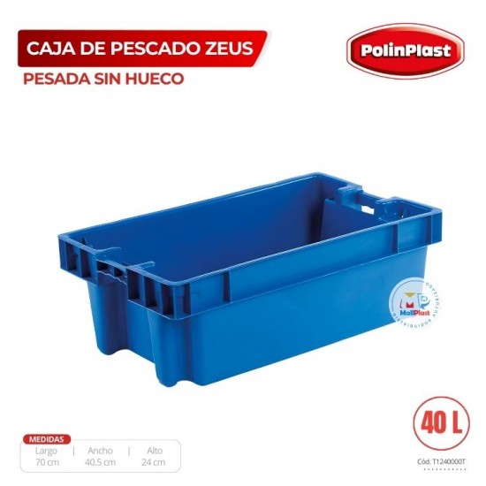 CAJA DE PESCADO ZEUS PESADA S/HUECO