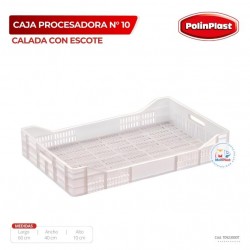 CAJA PROCESADORA N° 10 CALADA S/ESCOTE