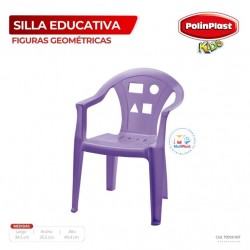 SILLA EDUCATIVA NEW FIGURAS GEOMETRICAS