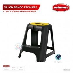 SUPER BANCO ESCALERA C/CAJON DE HERRAMIENTAS