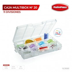 CAJA MULTIBOX N° 20 (11 DIVISIONES)