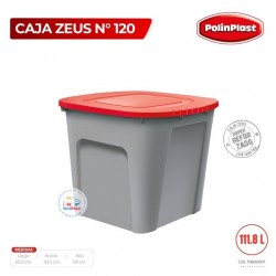 CAJA ZEUS N° 120 C/TAPA PLANA