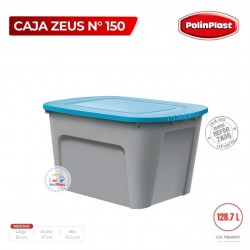 CAJA ZEUS N° 150 C/TAPA PLANA