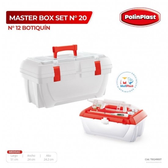 MASTER BOX SET N° 20 + 12 BOTIQUIN