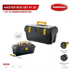 MASTER BOX SET N° 20 + 12 HERRAMIENTAS