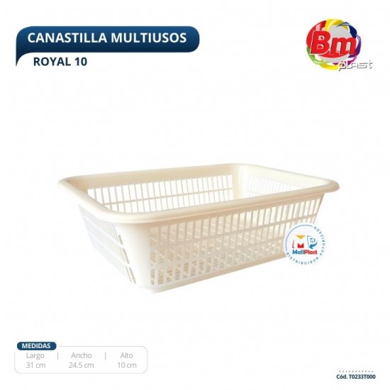 Canastilla Multiusos Royal 10