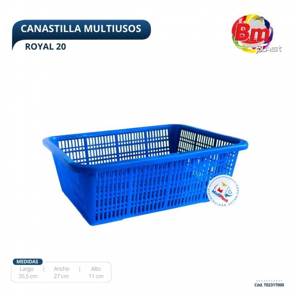 Canastilla Multiusos Royal 20