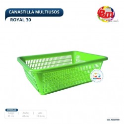 Canastilla Multiusos Royal 30