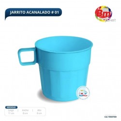 Jarrito Acanalado # 01