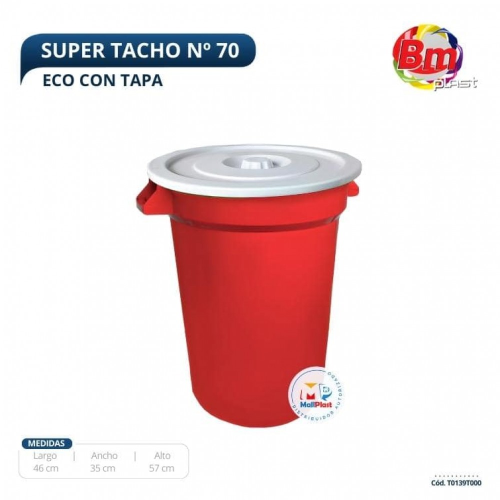 Super Tacho Nº 70 Eco C/Tapa