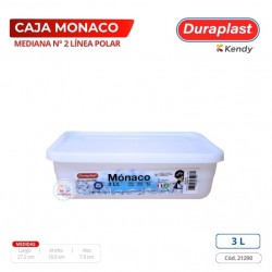 Caja Mónaco 3 L Polar Duraplast