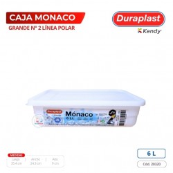 Caja Mónaco 6 L Polar Duraplast