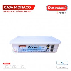 Caja Mónaco 7 L Polar Duraplast