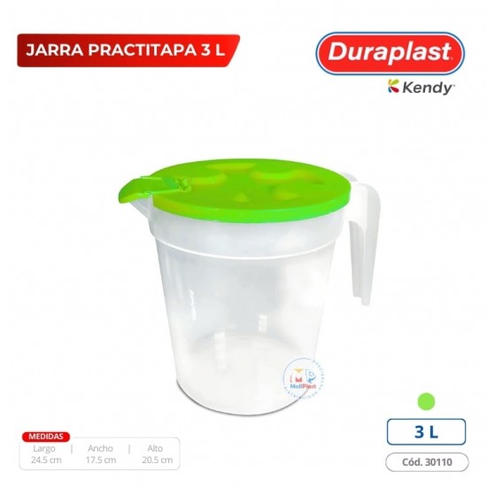 Jarra Practitapa 3 L Kendy