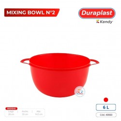 Mixing Bowl 6 L Duraplast