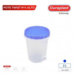 Pote Twist 2 L Duraplast