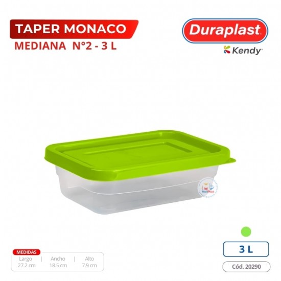 Taper Mónaco 3,0 L Duraplast