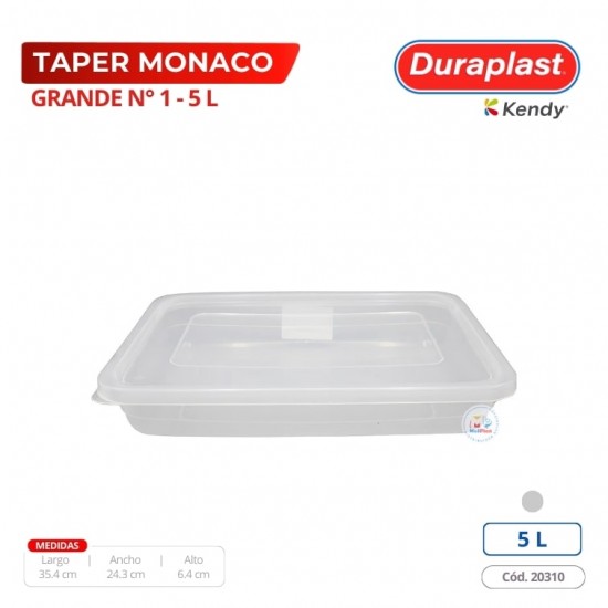 Taper Mónaco 5 L Duraplast