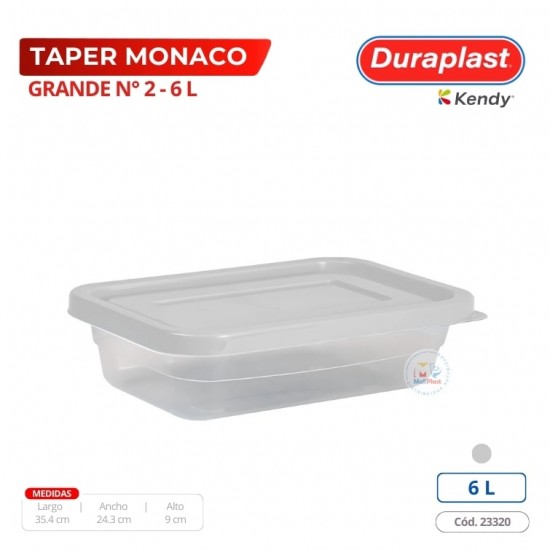 Taper Mónaco 6 L Duraplast