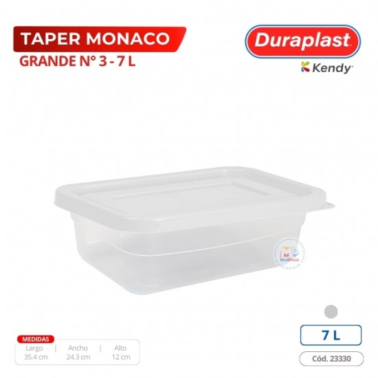 Taper Mónaco 7 L Duraplast