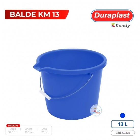 Balde KM 13 C/ Asa Duraplast