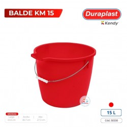 Balde KM 15 C/ Asa Duraplast